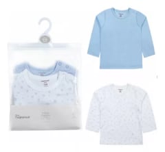 SET 2 CAMISETAS M/L BEBE