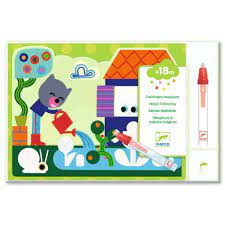 COLOURING HIDDEN IN THE GARDEN 0