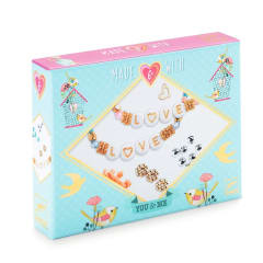 NEEDLEWORK BEADS AND JEWELLERY BFF LETTER