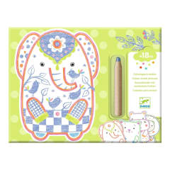 MAGIC COLOURING WILD ANIMALS