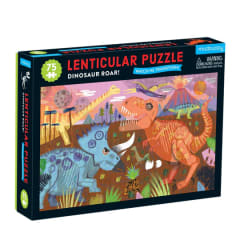 RUGIDO DE DINOSAURIOS PUZZLE 75PCS 0