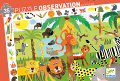 Observation puzzles LA JUNGLA 0
