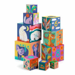 BLOCKS FOR INFANTS WILD ANIMALS 0