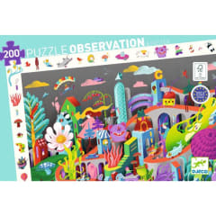 PUZZLE OBSERVATION CRAZY TOWN 200 PCS 0