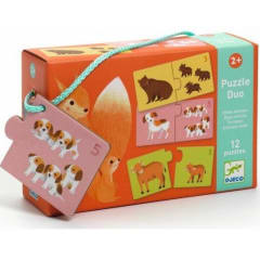 PUZZLE DUO BABY ANIMALS 0