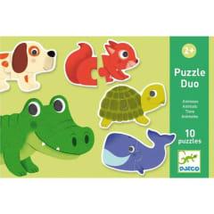 PUZZLE DUO TRIO ANIMALS 0