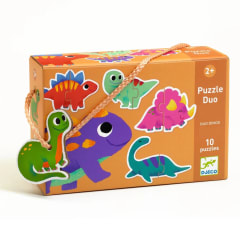 PUZZLE DUO DUO DINOS 0