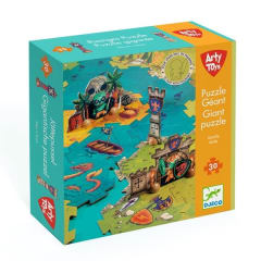GIANT PUZZLE BATTLE 30 PCS 0