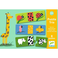 PUZZLE TRIO NAKED ANIMALS 0