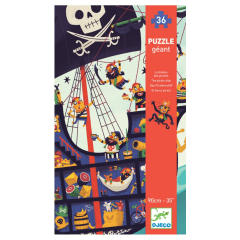 GIANT PUZZLES THE PIRATE SHIP
