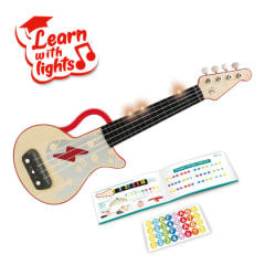 UKELELE ROJO CON LUCES 0