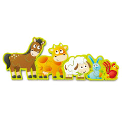 ANIMALES DE GRANJA Y NUMEROS 0