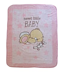 FRAZADA DE CUNA SUAVE NIÑA