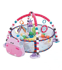 GIMNASIO Y PISCINA DE PELOTAS MULTICOLOR