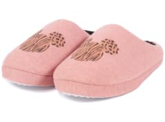 PANTUFLA MU DISNEY ROSADA MICKEY ANIMAL PRINT 0