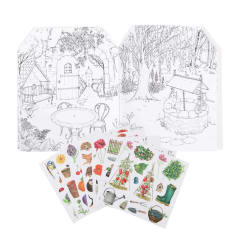 CUADERNO DE PEGATINAS EL JARDINERO 0