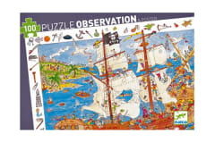 PUZZLE PIRATAS 100 PCS 0