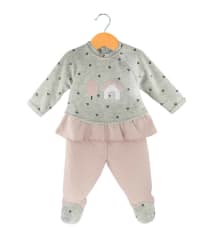 TRAJE 2 PIEZAS QUILTED