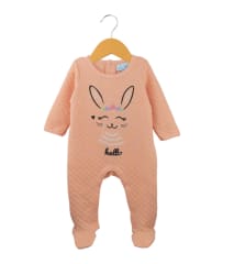 ENTERITO QUILTED CONEJO ROSADO