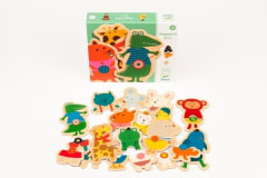 WOODEN MAGNETIC BELTY 0