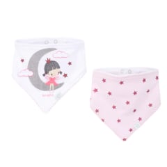 BABERO BANDANA NIÑA BAMBINO