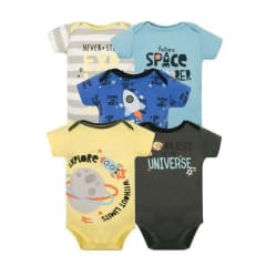 SET 5 BODYS M/C BEBE SPACE