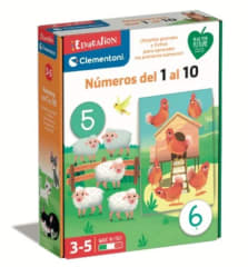JUEGO DIDACTICO NUMEROS 1 AL 10 0