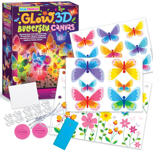 MARIPOSAS FOSFORESCENTES 3D2