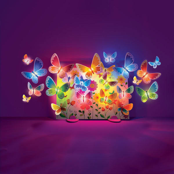 MARIPOSAS FOSFORESCENTES 3D4