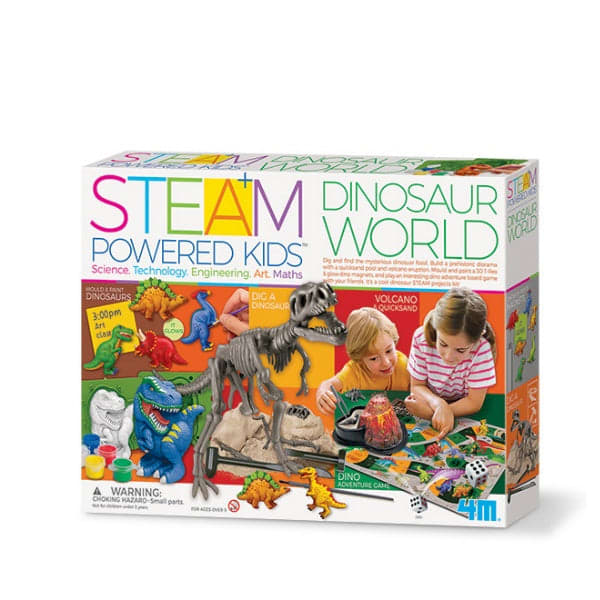 MUNDO DINOSAURIO 4 EN 1 STEM1