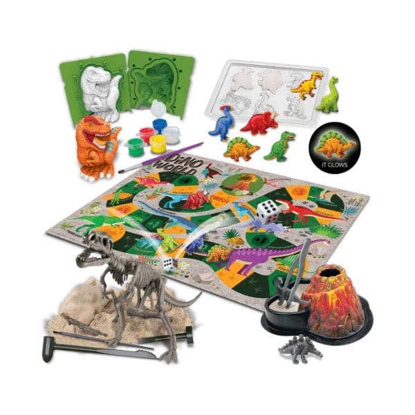 MUNDO DINOSAURIO 4 EN 1 STEM3