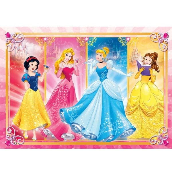 PUZZLE 2X60 PCS PRINCESAS DISNEY2