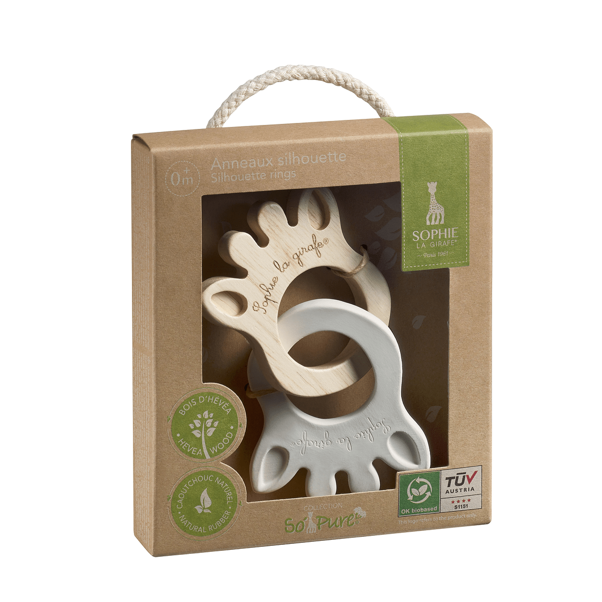 SO'PURE RUBBER&WOOD SILHOUETTE RINGS1