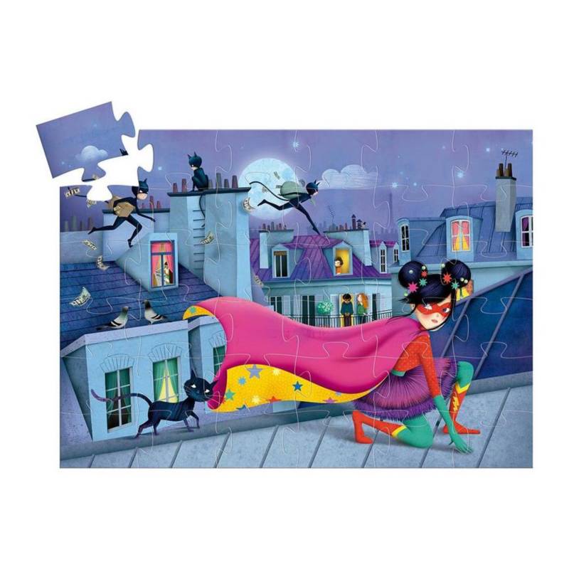 SILHOUETTE PUZZLE SUPER STAR NIÑA 1