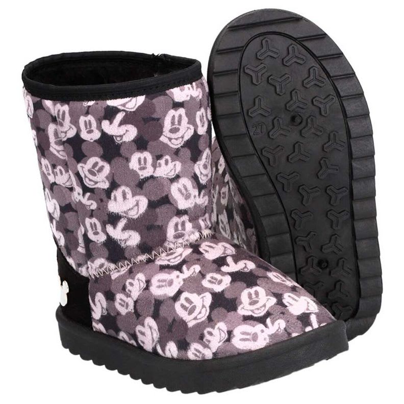BOTA CAÑA ALTA INFANTIL NEGRO 21