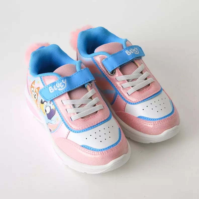 ZAPATILLA CON LUCES TODDLERA BINGO POMPOM BLUEY2