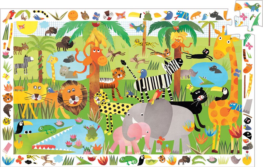 Observation puzzles LA JUNGLA2