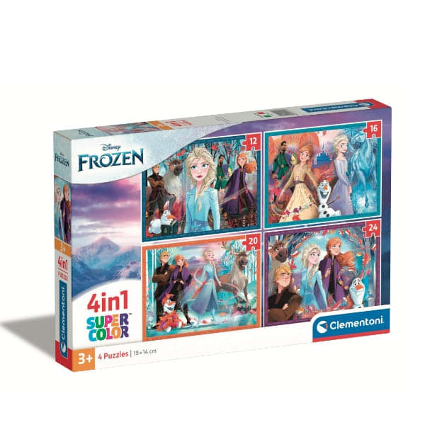PUZZLE 4 EN 1 FROZEN1