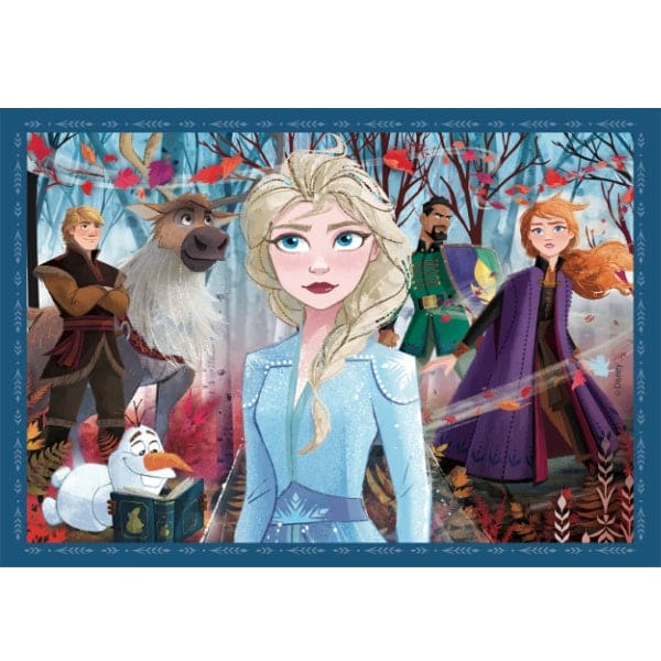 PUZZLE 4 EN 1 FROZEN2