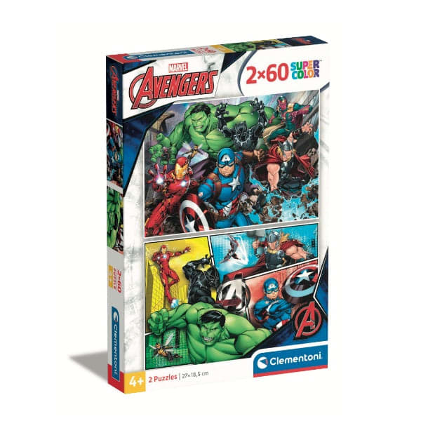 PUZZLE 2X60 PCS AVENGER1