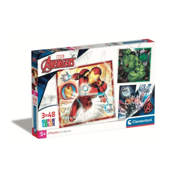 PUZZLE 3X48 PCS AVENGERS1