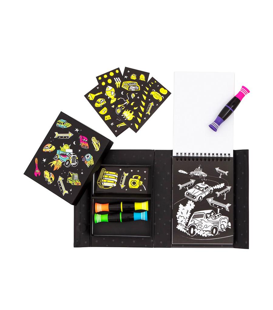 SET PARA COLOREAR FOSFORESCENTE ESTRELLAS DE LA CARRETERA2