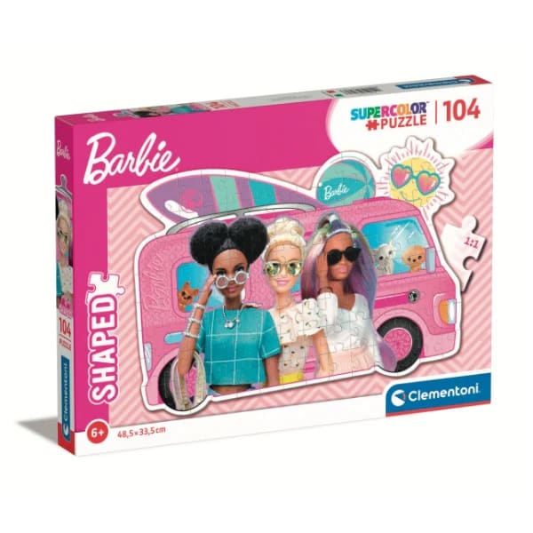 PUZZLE 104 PCS BARBIE SHAPED1