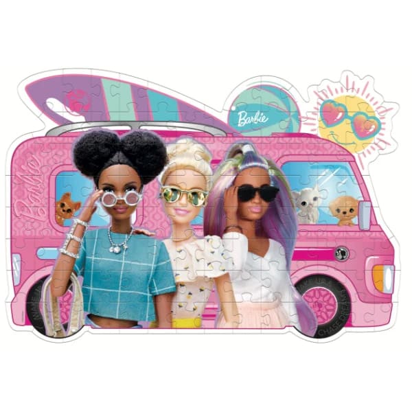 PUZZLE 104 PCS BARBIE SHAPED2