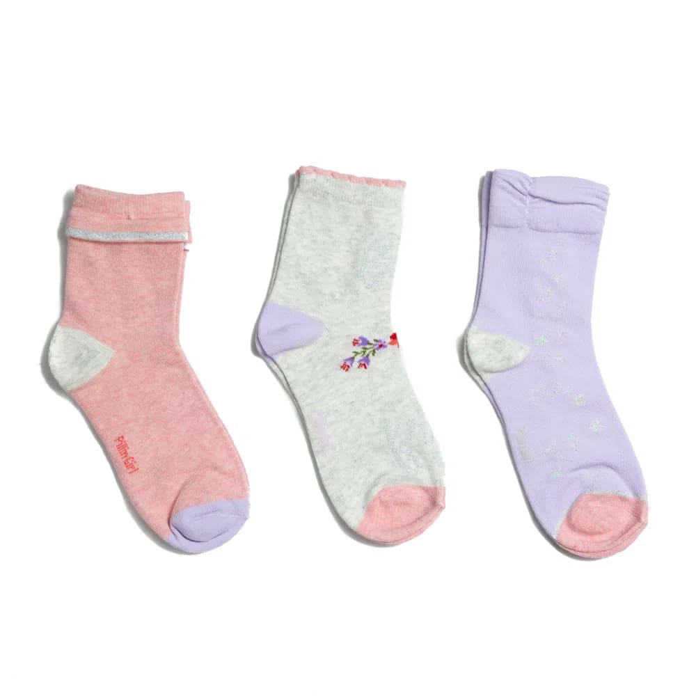 PACK 3 CALCETINES NIÑA SUR PAV123 (PAV)1