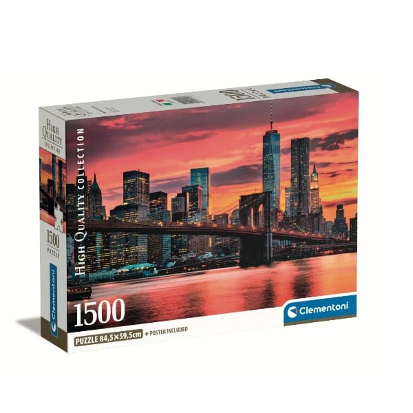 PUZZLE 150 PCS PUENTE BROOKLIN COMPAC1