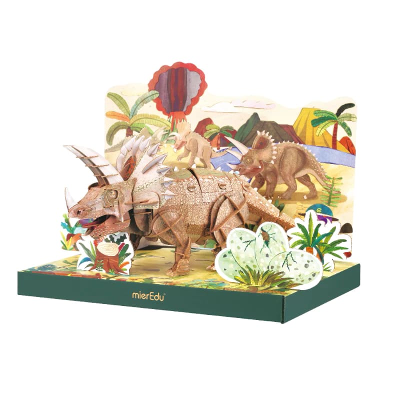 PUZZLE ECO 3D TRICERATOPS3