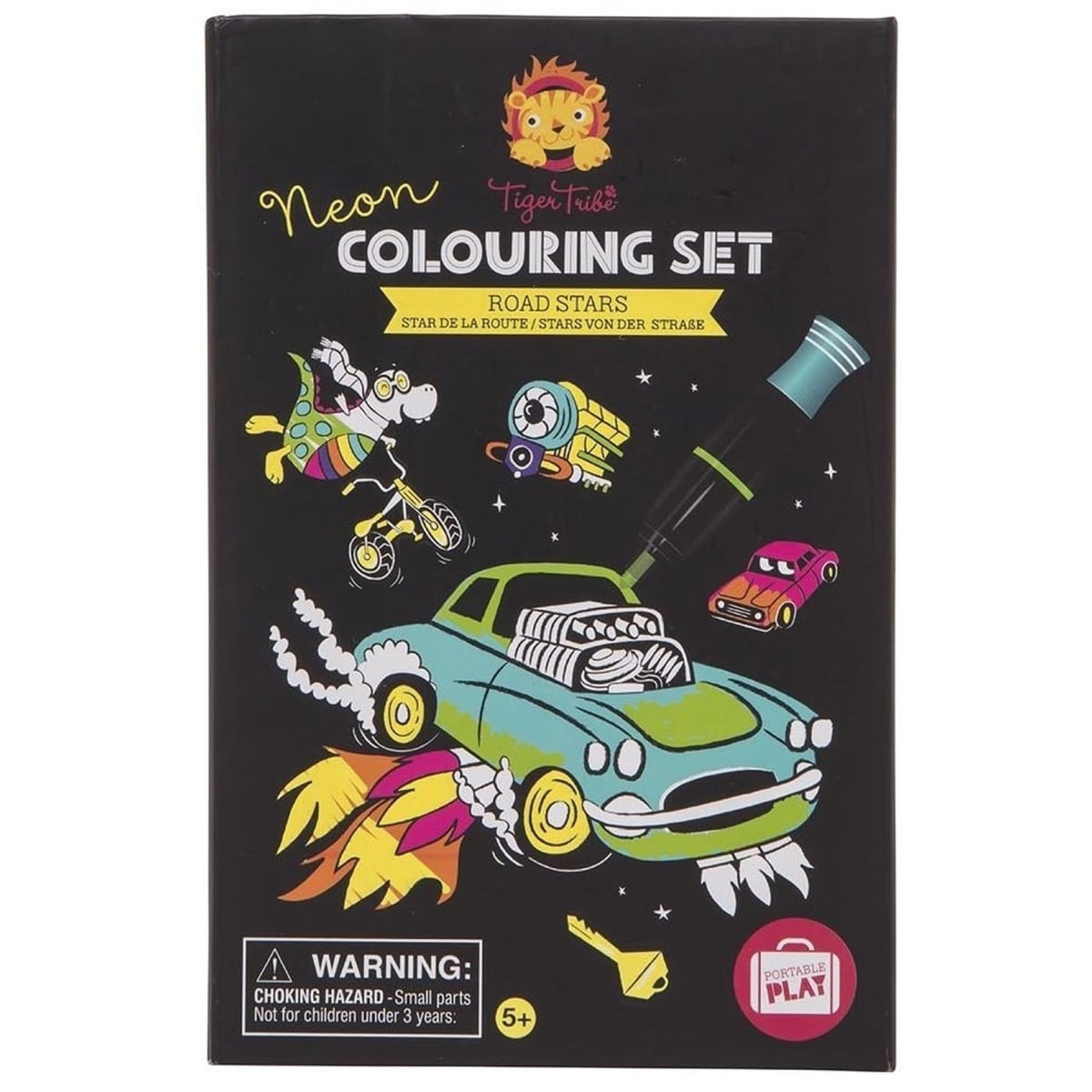 SET PARA COLOREAR FOSFORESCENTE ESTRELLAS DE LA CARRETERA1