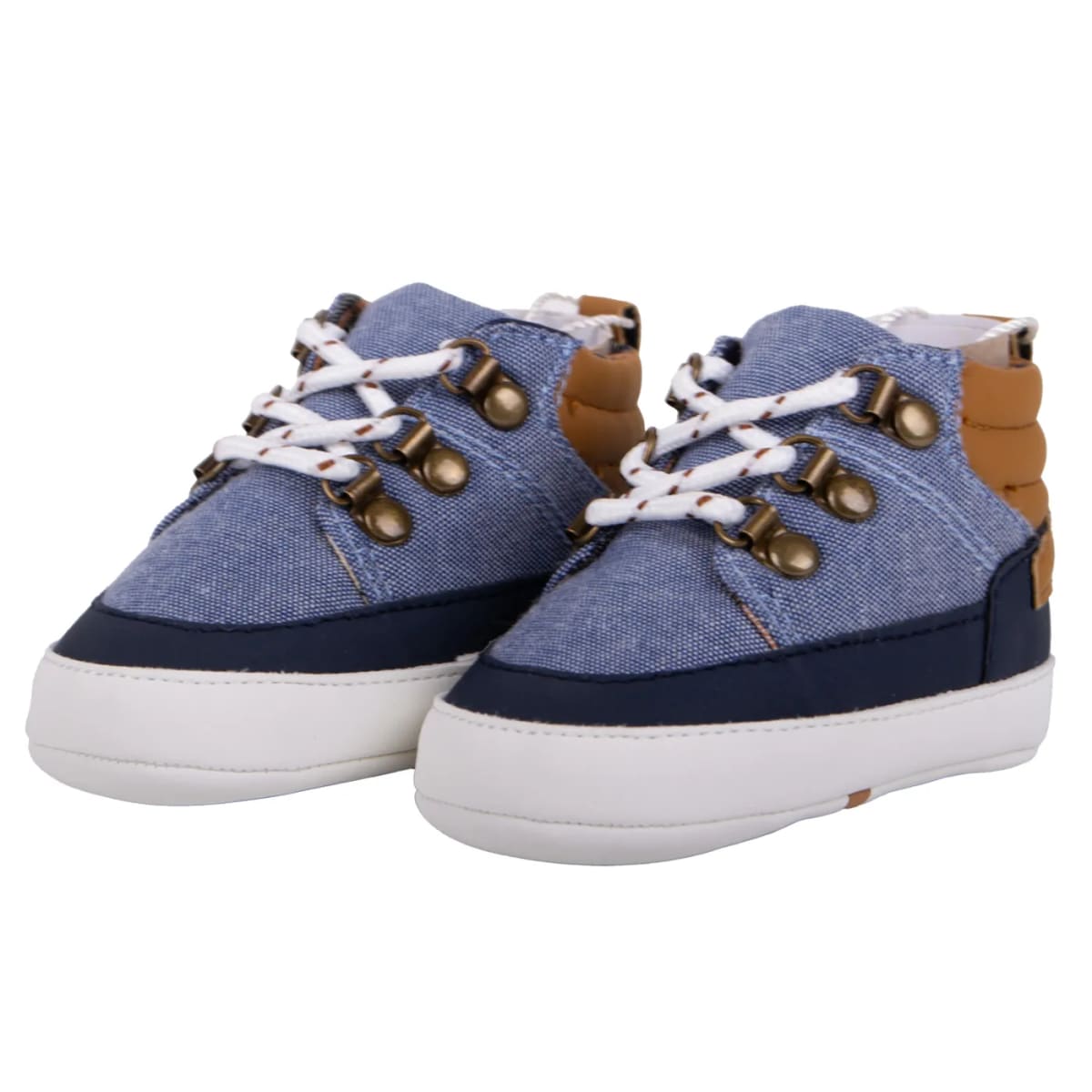 ZAPATILLAS RECIEN NACIDO NIÑO AZU PZZ105 (PZZ)1