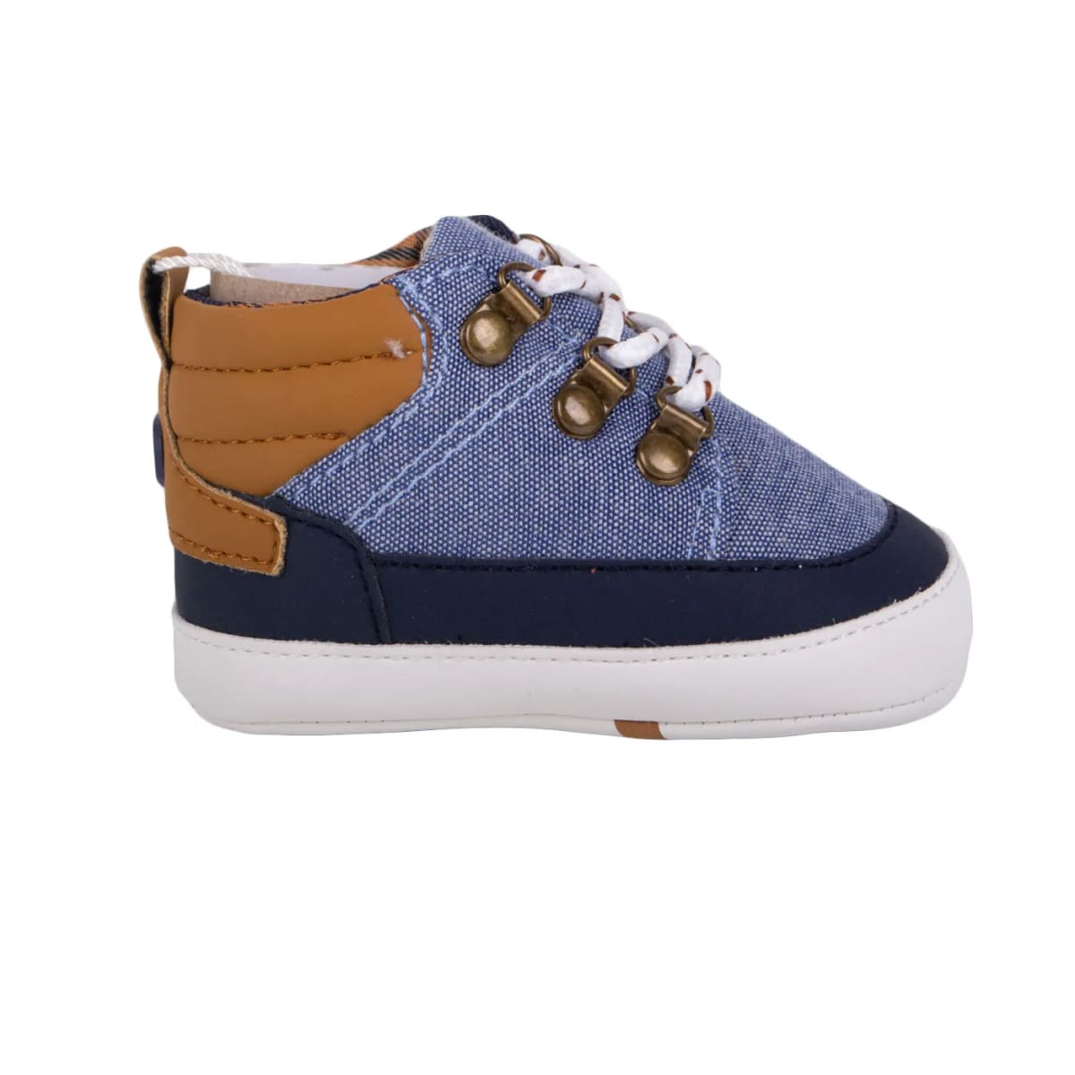 ZAPATILLAS RECIEN NACIDO NIÑO AZU PZZ105 (PZZ)3